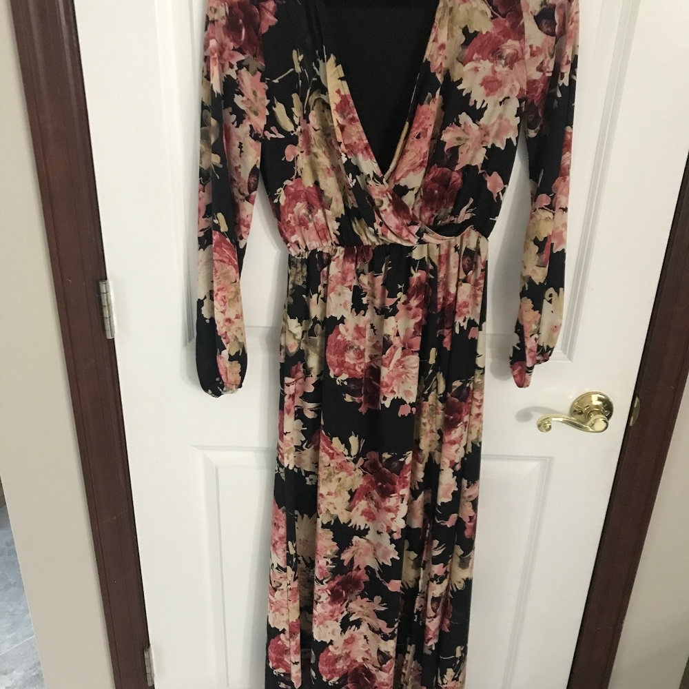 Floral Maxi Dress by Blush